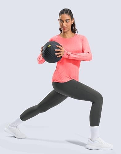 G Gradual Long Sleeve Workout Tops for Women Quick Dry Lightweight Running Athletic Shirts with Zip Pocket Moisture Wicking view 7