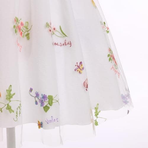 EULIMENE Flower Girl Dress for Wedding Birthday Spaghetti Strap Tulle Dress Formal Pageant Party Princess Dresses Size 5-14Y view 5