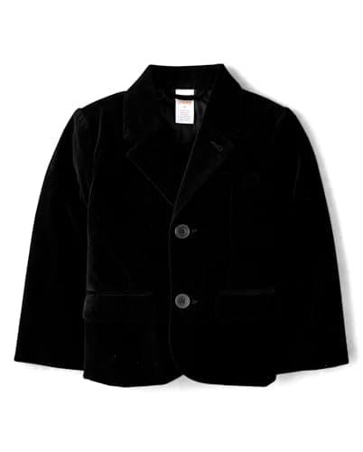 Gymboree,Boys,and Toddler Blazer,Black Velvet,18 Months,24 Months