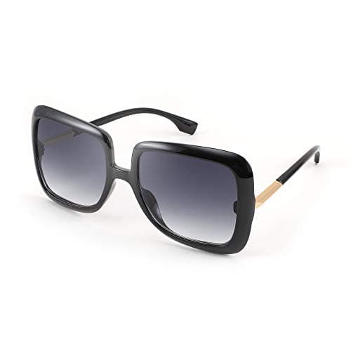 FEISEDY Oversized Square Women Sunglasses Thick Frame Gradient Glasses B4030 — image 1