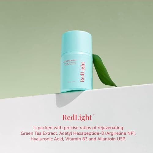 Berkland Matcha Red Light Activation Serum - Made in USA, 1 fl oz | US-made activation serum that stays workable through a full red light session - niacinamide, hyaluronic acid, ceramides view 3