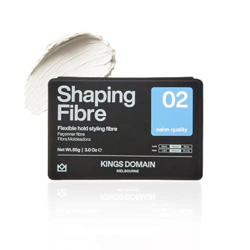 Kings Domain Melbourne Shaping Fibre | Hair Paste for Men | Medium Hold Styling Paste | Adds Natural Movement & Texture — image 1