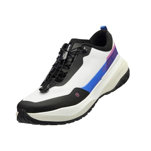 MUDDY VIBE Si-14 Men's Walking Shoes, Lightweight with Arch Support for Long Distance, Breathable Mesh Non Slip Rubber Outsole — image 1