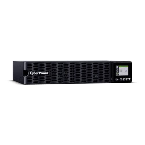 CyberPower OL1K5RTHD High-Density Smart App Online Sinewave UPS System, Double Conversion, 1500VA/1350W, 8 Outlets, 2U Rack/Tower