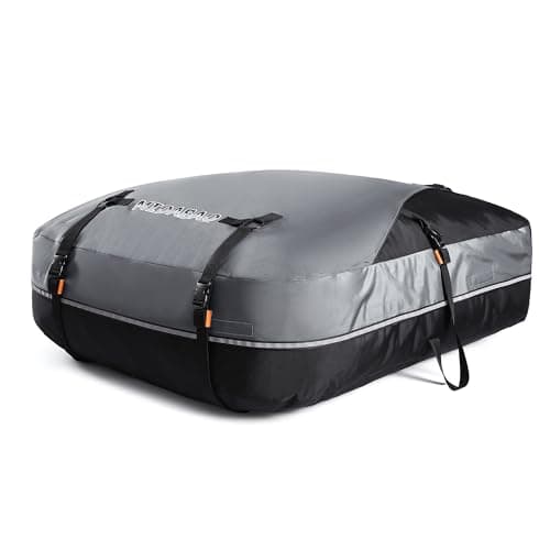 Waterproof Rooftop Cargo Carrier Bag, 100% Waterproof Sealing with Anti-Slip Mat, Fits Vehicles with or Without Roof Rack, 21 Cubic Feet — image 1