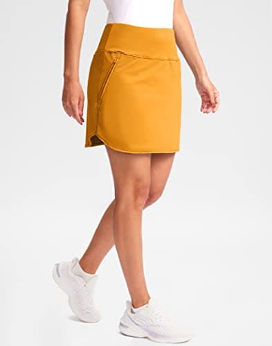 G Gradual Golf Skirts for Women Zipper Pockets High Waisted Skorts for Woman Tennis Athletic Workout Casual Summer view 2