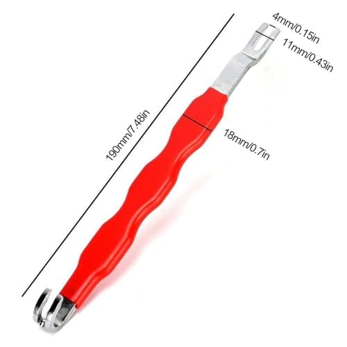 Automotive Electrical Terminal Connector Separator Removal Tool, Handy Automotive Electrical Connector Removal Tool - Easy to Use, Damage Free, Comfort Grip for Cars, Trucks, and SUVs (Red+Black) view 6