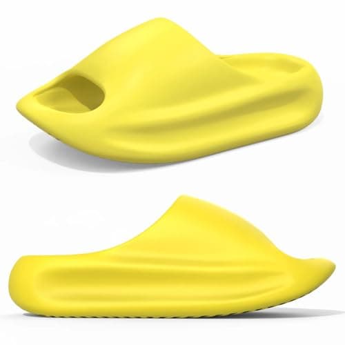 YASSIA Cloud Slides for Men and Women, Ultra-Soft Thick Sole Non-Slip Sandals, Comfortable Indoor Outdoor Shower Slippers & Pool Slides — image 1