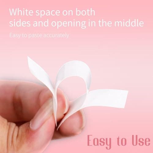 50 Pcs Double Sided Skin Tape for Clothing, Transparent Strong Body Anti-Exposure Tape, Skin-Friendly, Suitable for All Tones, Suitable for All Fabrics, Multi-Purpose Tape (White) view 4