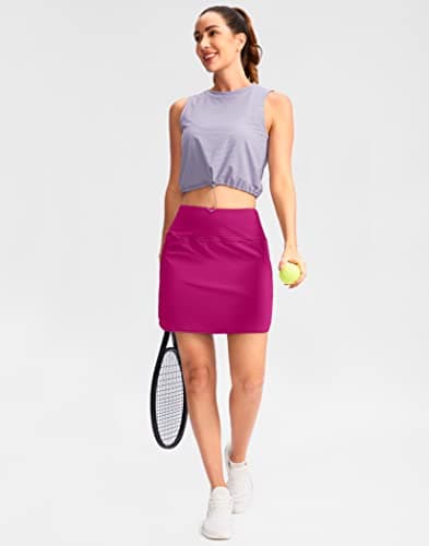G Gradual Golf Skirts for Women Zipper Pockets High Waisted Skorts for Woman Tennis Athletic Workout Casual Summer view 6