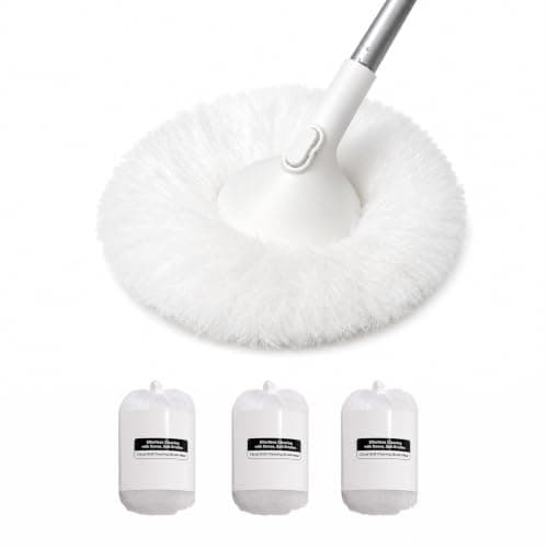 Eyliden Bathtub Brush with 3 Soft-Bristle Heads — image 1