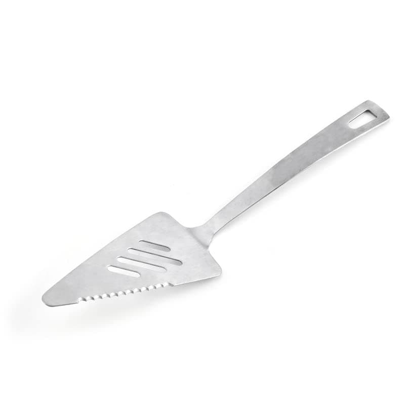 REVGOZU Modern simple stainless steel with teeth triangle creative cake spatula Multi-functional simple and easy lasting cake cheese knife baking utensils — image 1
