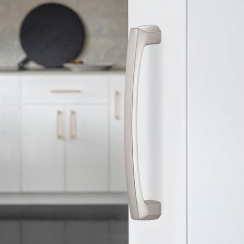 BUKOBYHE 10 Pack 5 Inch Kitchen Cabinet Handles Brushed Satin Nickel Cabinet Pulls Silver Drawer Pulls Zinc Alloy Kitchen Hardware view 5