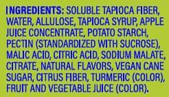 Better Sour Guava Calamansi Lime Gummy Stars Candy, Guava Sour Candy with Bold Tropical Flavor, Healthy Sour Candy Gluten Free Snack, Fiber Gummies with Fiber Support (Pack of 10) view 3