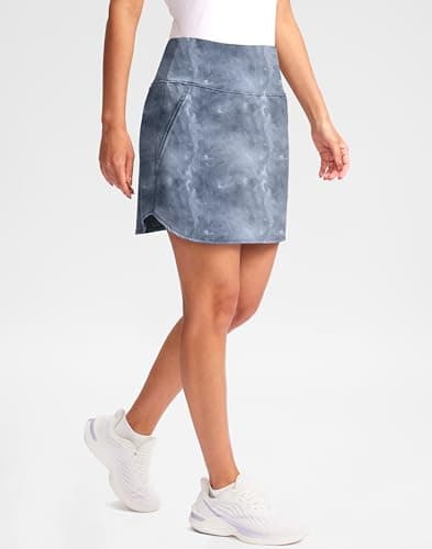 G Gradual Golf Skirts for Women Zipper Pockets High Waisted Skorts for Woman Tennis Athletic Workout Casual Summer view 2