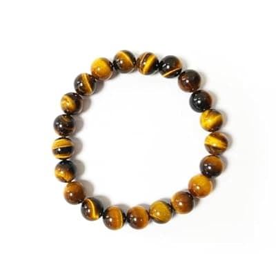 FUDIDU Bracelet Obsidian,5/16 inch Beaded Stretchy Crystal Elastic Bracelets, approximately 6-1/4 Inch Adjustable Unisex Protection Healing,Bitherday Gifts for BestFriend