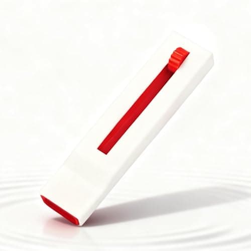 Varihum&Innvox Vocal Trainer Better Voice Vocal Trainer for Singing Voice Adjustable Resistance Breathing Training Whistle for Speech Warm-Up (Red) — image 1