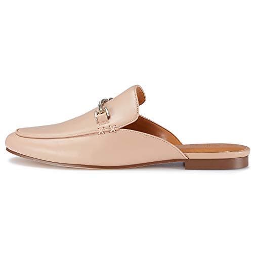 JENN ARDOR Mules for Women Flats Backless Loafers Shoes Slip On Slippers Pointed Toe Low Heel Work Slides Womens Mules Casual Shoes view 3