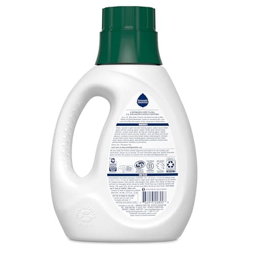 Seventh Generation Concentrated Laundry Detergent Liquid Free & Clear Fragrance Free 40 Fl Oz (Pack of 2) view 2