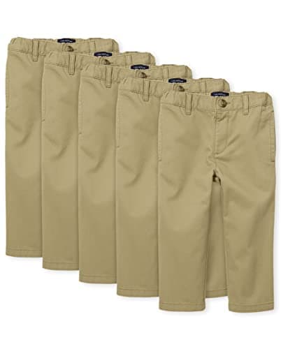 The Children's PlaceThe Children's Place Baby and Toddler Boys Stretch Chino Pants5 PackFLAX- 5 Pack5T