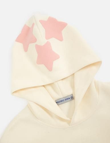 Aelfric Eden Star Graphic Hoodies Print Hoodie Unisex Oversized Hooded Sweatshirt Long Sleeve Pocket Pullover view 4