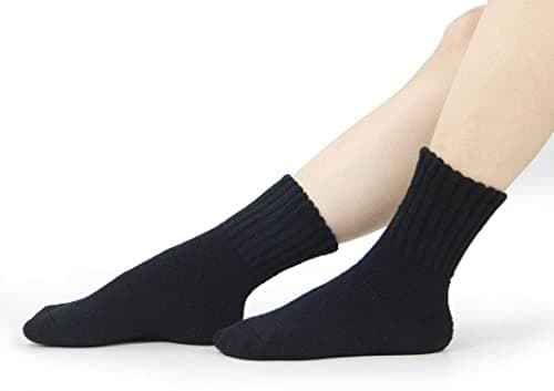 BenSorts Women's Winter Boots Socks Thick Warm Cozy Crew Socks Solid Color Gifts view 2