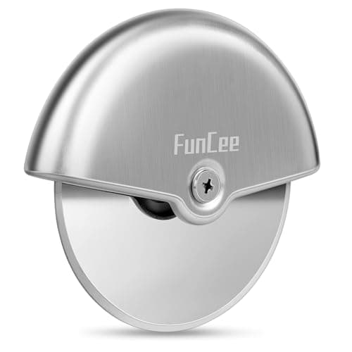 Premium Pizza Cutter Wheel with Sharp Blade For Cutting Through Pizzas, Crusts, Pies and More, Stainless Steel Knife with Ergonomic and Comfort Grip, Dishwasher Safe view 1