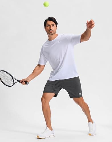 G Gradual Men's Sweat Casual Shorts Soft Moisture Wicking Athletic Gym Shorts with 3 Pockets for Lounge Workout Running view 6