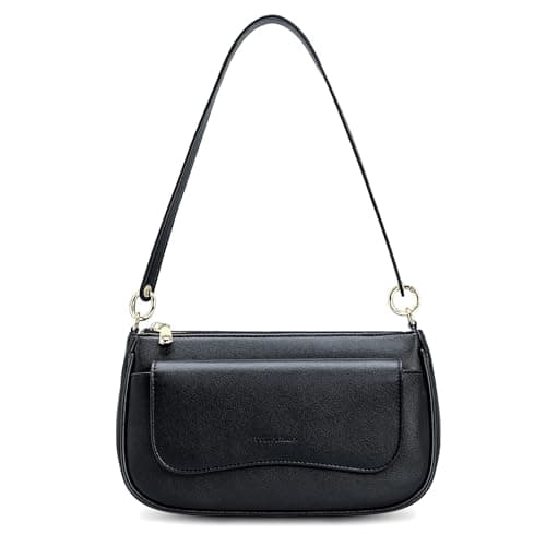 Peacocktion Small Shoulder Bag for Women Trendy Vegan Leather Crossbody Purses Handbags — image 1