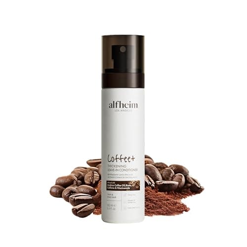 ALFHEIM Coffee+ Thickening Leave-in Spray for Fine & Thinning Hair with Caffeine, Biotin & Arabica Coffee Oil – Strengthening, Volumizing & Heat-Protecting Formula – Sulfate-Free – 5.4 oz / 160 ml — image 1
