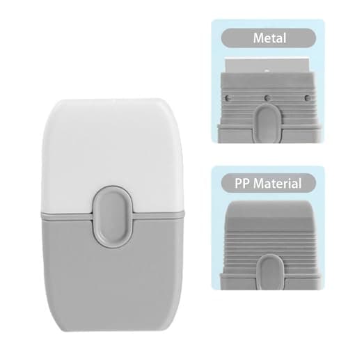 4pcs Double Edged Plastic Scraper Tool, Razor Blade Glass Scraper for Windows Decals Tint Labels Caulk, Adhesive Remover for Stickers and Paints on Car Glass view 3