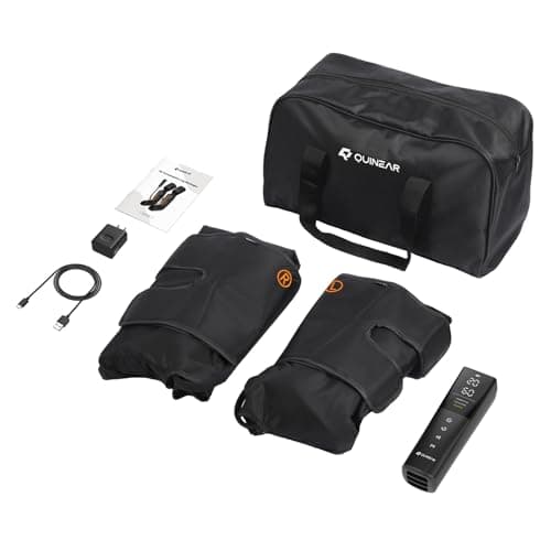 QUINEAR Advanced Full Leg Air Compression Massage, Leg and Foot Massager with Remote, Foot Calf & Thigh Massager for Swollen Legs view 6