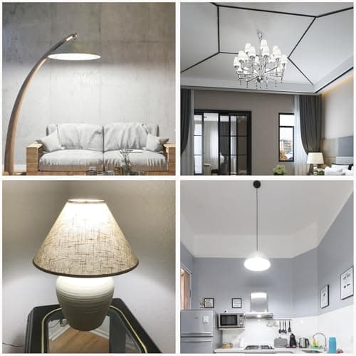 UPWATT A19 LED Bulbs, E26 LED Light Bulbs -12W (100W Equivalent), Non-Dimmable, Daylight 5000K, Bright White for Home Lighting (Pack of 4) view 7