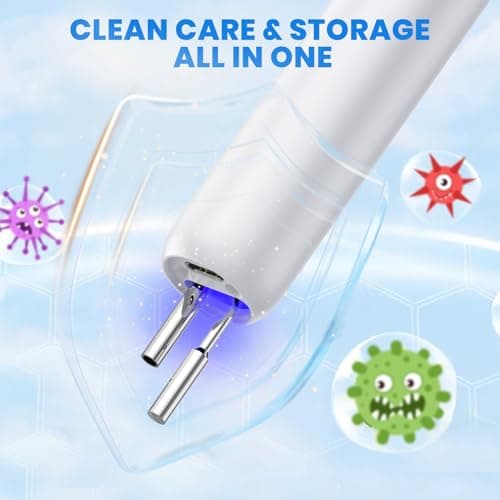 PATWING Dog Plaque Remover for Teeth, Pet Ultrasonic Cleaner with LED Light & Stand, 5 Modes, Pet Teeth Cleaning kit, Suitable for Dogs and Cats view 5