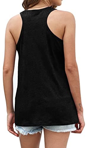 DESFSE American Flag Tank Top Women 4th of July Tanks Tops for Womens USA Flag Patriotic Shirts Vest Racerback Sleeveless Tee view 2