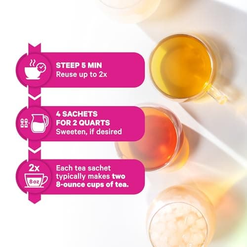 Pink Stork Organic Labor Prep Tea, Sweet Floral Flavor, 30 Cups | Red Raspberry Leaf, Chamomile + Rosehip, Caffeine-Free, Third Trimester Pregnancy Essential, 15 Sachets view 5
