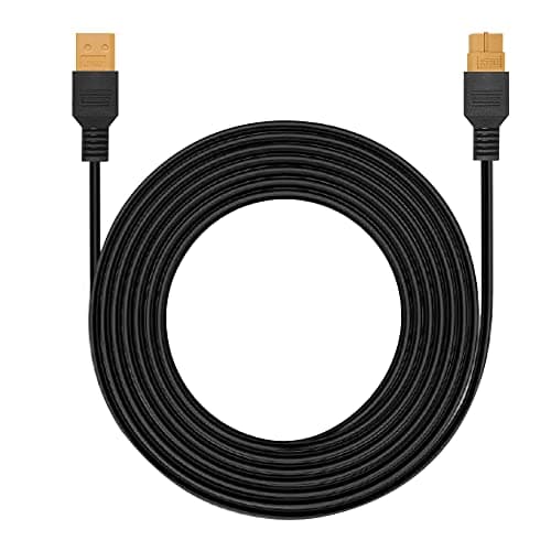 DOKIO XT60 Extension Cable 19.7 ft (6 m), Male to Female XT60 Solar Connector, Soft Silicone Copper Wire 12V/24V Extension Lead for Solar Panels or Power Station Controller Setup view 1