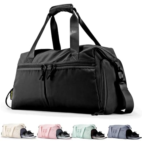 Weekender Duffel Bag with Shoe Compartment And Wet Pocket-Luggage Everyday Overnight Bag for Men and Women Travel-Carry On Gym Bag — image 1