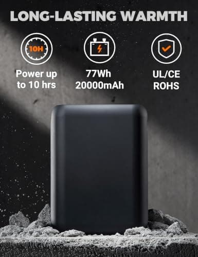 Heated Jackets for Women with Power Bank, Winter Coat Gifts view 5