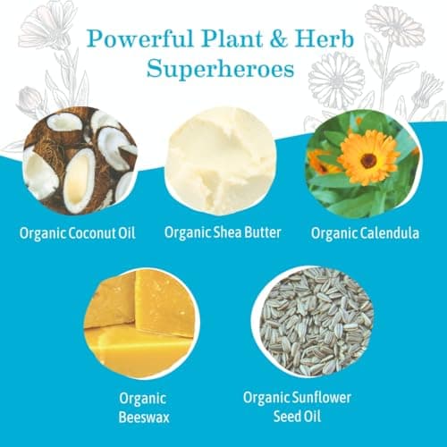 Earth Mama Organic All Over Balm - 4 oz view 4