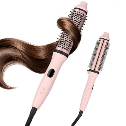 Bopcal Dual Voltage Thermal Brush, 1.5" Heated Round Brush for Curls | Blowout-Inspired Volume & Soft Curls | Ionic Ceramic Styling | 6 Temps 250°F-430°F | Fast Heat-Up | Travel Ready — image 1