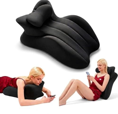 Memory Foam Wedge Pillow, Ergonomic Reading Pillow for Bed & Relaxing — image 1