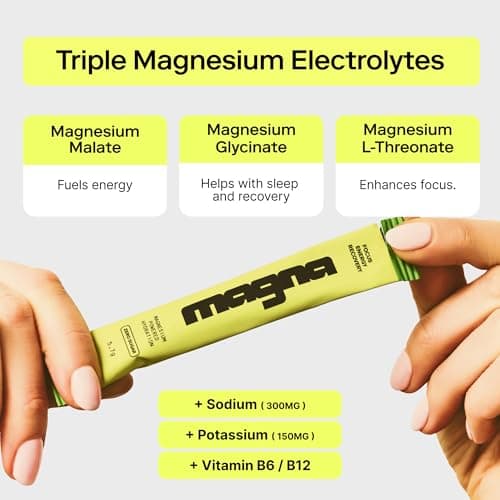 MAGNA Electrolyte Powder Drink Mix for Hydration (28 Servings, Variety) | Electrolyte powder packets support everyday hydration; Flavors: Iced Tea Lemonade, Blood Orange, Watermelon-Lime, Lemon Lime view 3