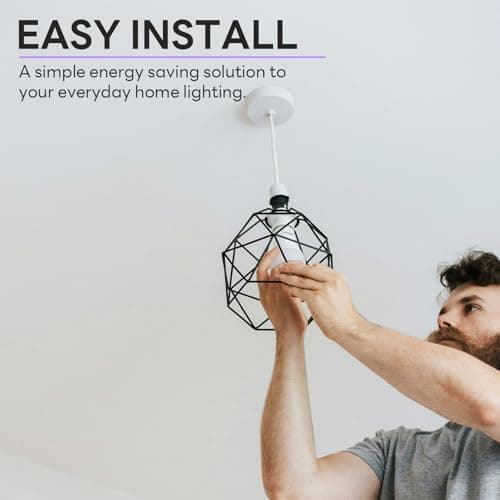 UPWATT E26 LED Light Bulbs, A15 6W (40W Equivalent), Daylight White 5000K, Non-Dimmable Medium Base Bulbs for Home Lighting, 4 Pack view 3