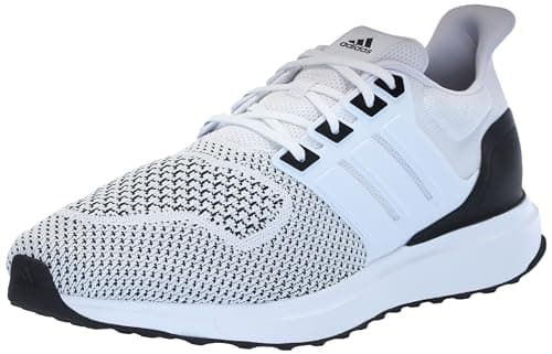 Adidas Mens Ultrabounce DNA, White/White/Black, 9.5