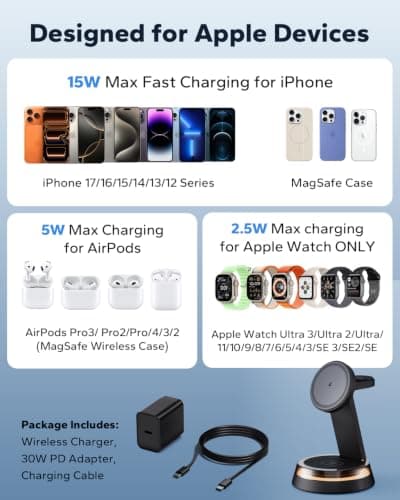 KPON Ture 15W Charging Station for iPhone view 3