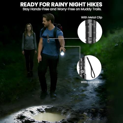 Rechargeable Flashlights High Lumens,Super Bright Small Powerful Flashlight view 6