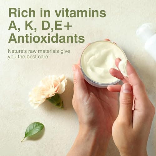 MROUVIK Beef Tallow for Skin, Tallow and Honey Cream,Tallow Face Moisturizer, Natural Grass-Fed Beef Tallow Balm with Raw Honey Moisturizing Cream for Body Lotion Skin Care for Skin (2.47 Oz) view 6