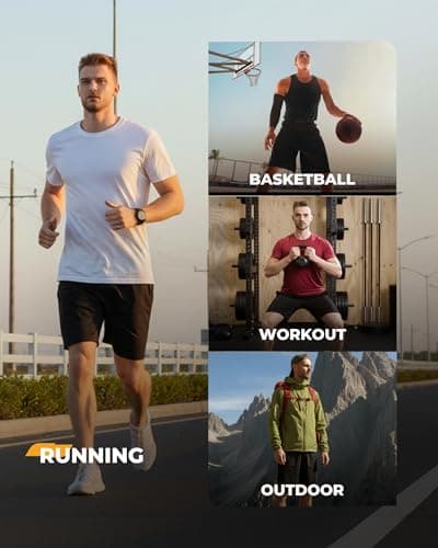 Barjneel 4 Pack Gym Mens Shorts - Basketball Athletic Shorts with Pockets Fitness Clothing Black Workout Quick Dry Shorts view 5