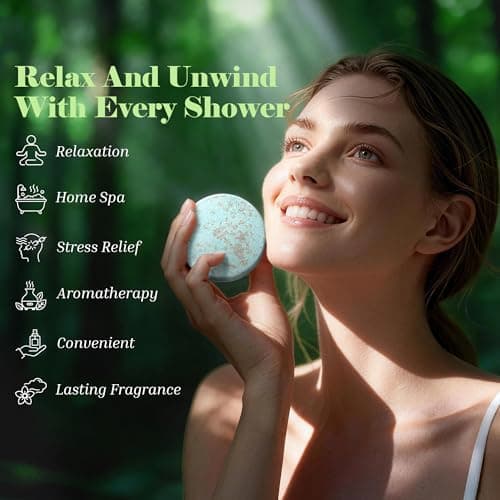 Shower Steamers Aromatherapy Gifts for Women, Relief 8 Pack view 5